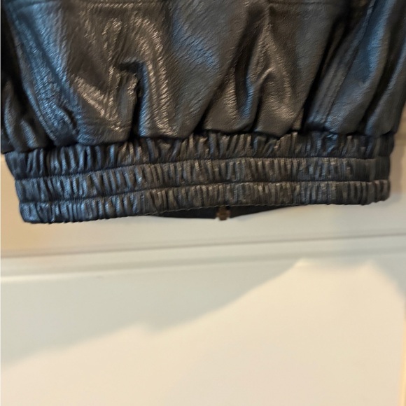 Rare VTG 1994 Popeye leather moto jacket with bold racing-style details Size XL - Picture 11 of 15